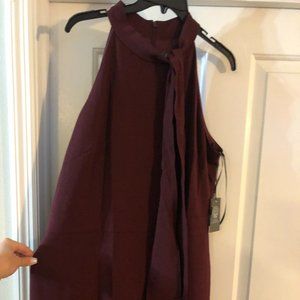 Vince Camuto Jumpsuit - Burgundy